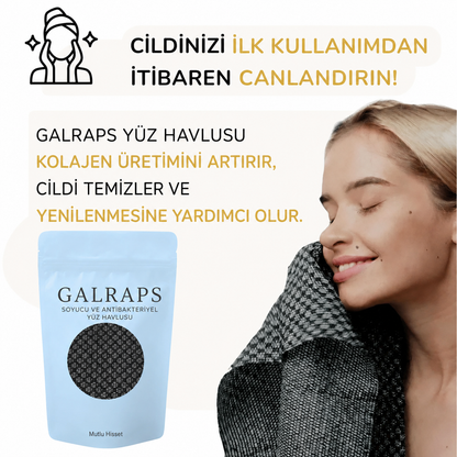 PEELİNG ETKİLİ YÜZ HAVLUSU